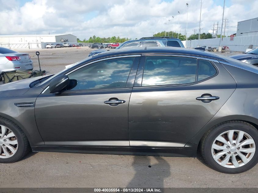 2014 Kia Optima Ex VIN: 5XXGN4A76EG295114 Lot: 40035554