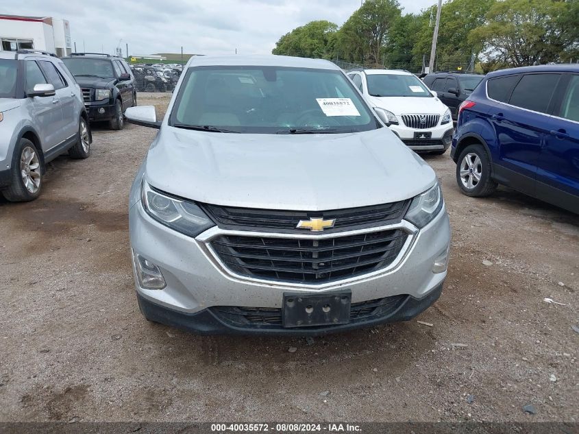 2018 Chevrolet Equinox Lt VIN: 3GNAXJEV6JL109455 Lot: 40035572