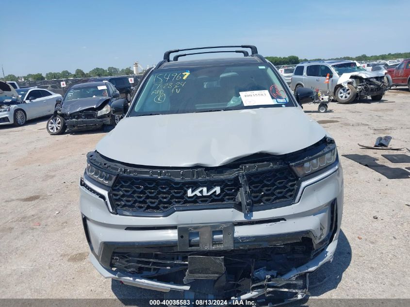 2023 Kia Sorento Ex VIN: 5XYRH4LF9PG229417 Lot: 40035583