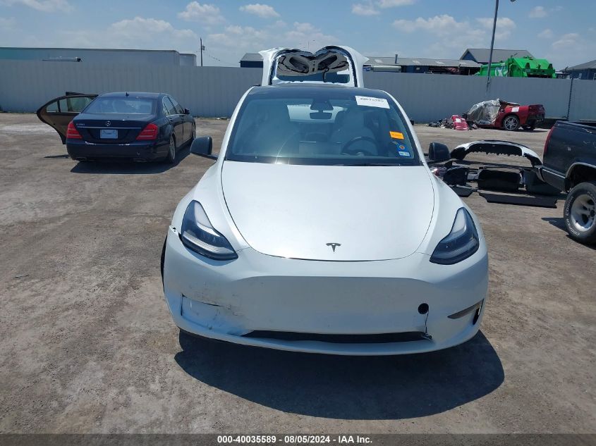 2021 Tesla Model Y Performance Dual Motor All-Wheel Drive VIN: 5YJYGDEF7MF264620 Lot: 40035589