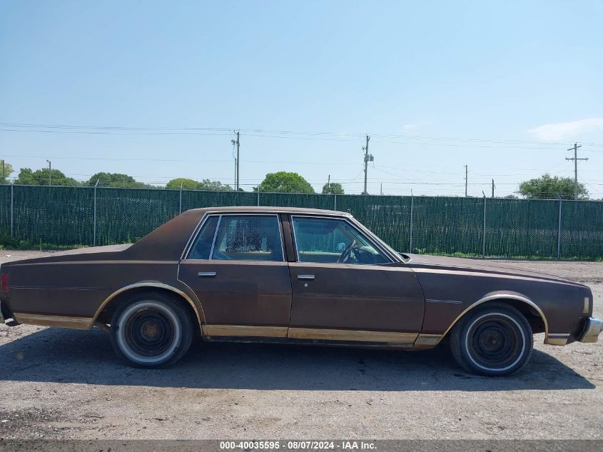 1977 Chevrolet Caprice VIN: 1N69U7S218447 Lot: 40035595