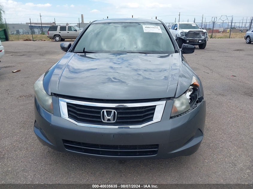 2010 Honda Accord 2.4 Lx VIN: 1HGCP2F36AA174657 Lot: 40035635