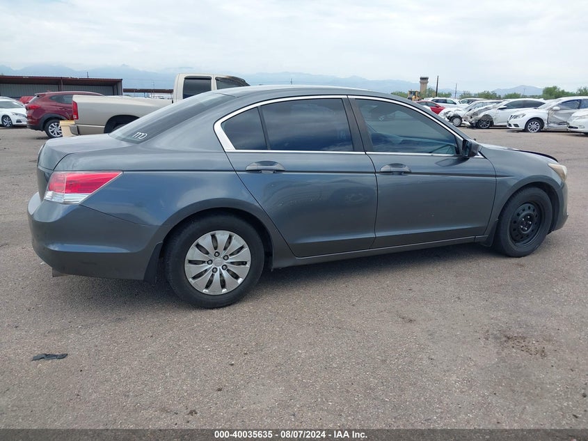 2010 Honda Accord 2.4 Lx VIN: 1HGCP2F36AA174657 Lot: 40035635