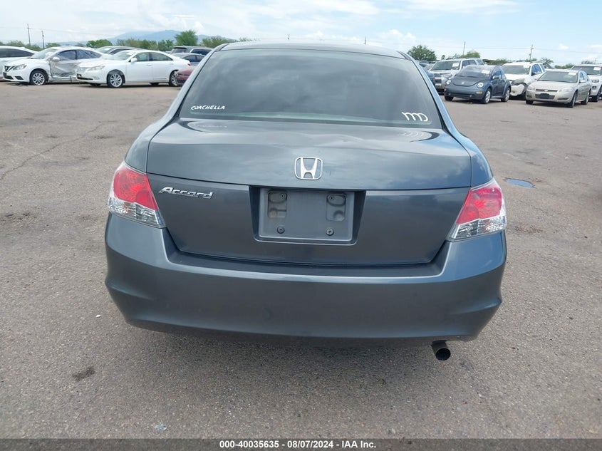2010 Honda Accord 2.4 Lx VIN: 1HGCP2F36AA174657 Lot: 40035635