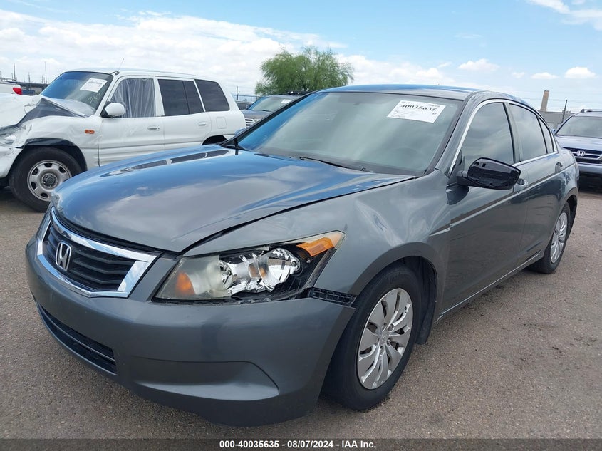 2010 Honda Accord 2.4 Lx VIN: 1HGCP2F36AA174657 Lot: 40035635