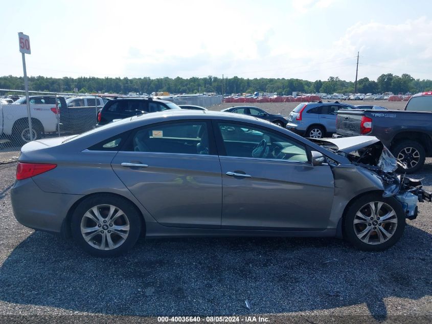 2012 Hyundai Sonata Limited VIN: 5NPEC4ACXCH399326 Lot: 40035640