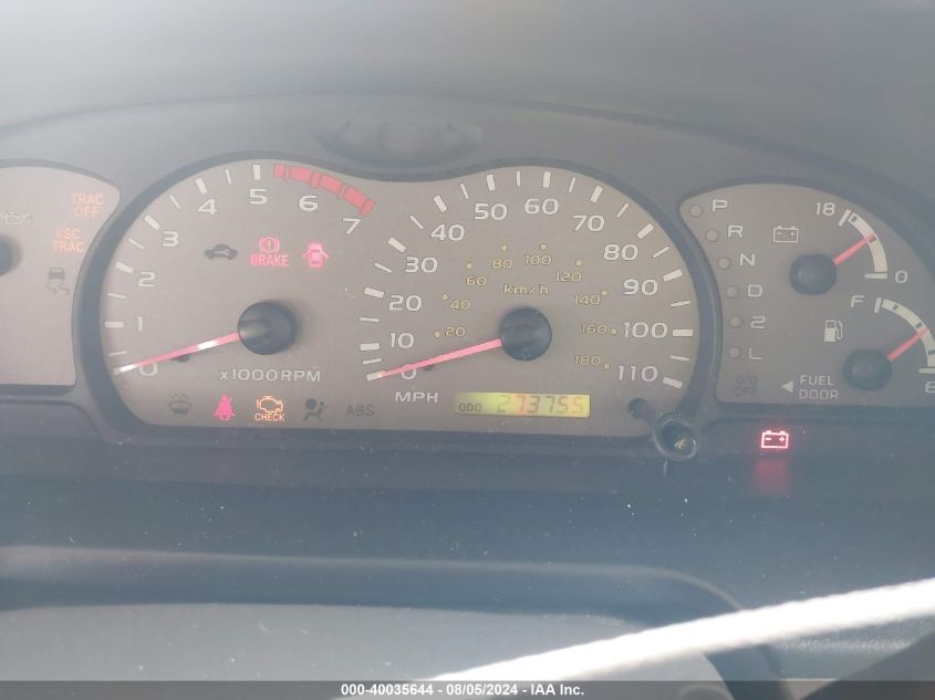 2003 Toyota Sequoia Sr5 V8 VIN: 5TDZT34A33S145778 Lot: 40035644