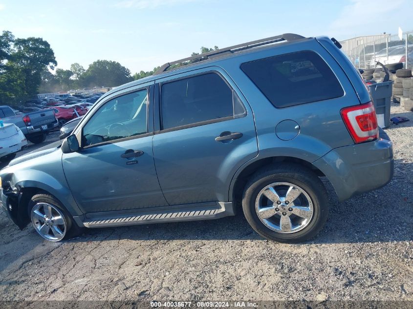 2012 Ford Escape Xlt VIN: 1FMCU0DG7CKA62752 Lot: 40035677