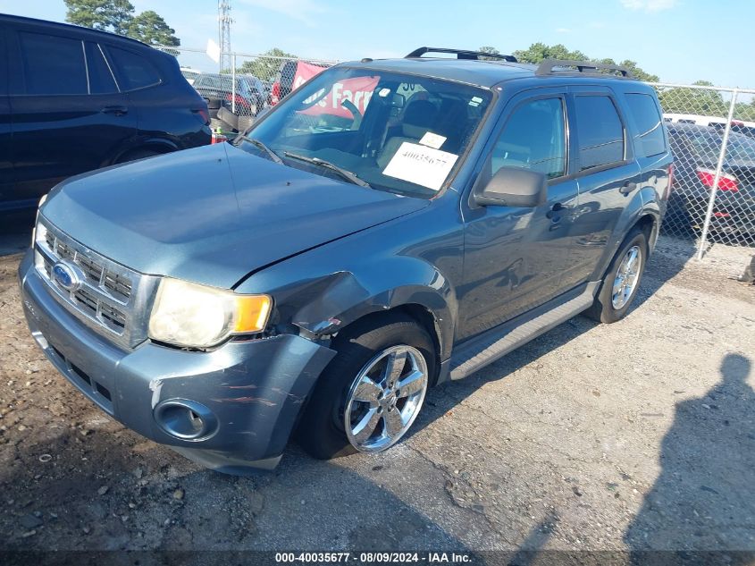 2012 Ford Escape Xlt VIN: 1FMCU0DG7CKA62752 Lot: 40035677