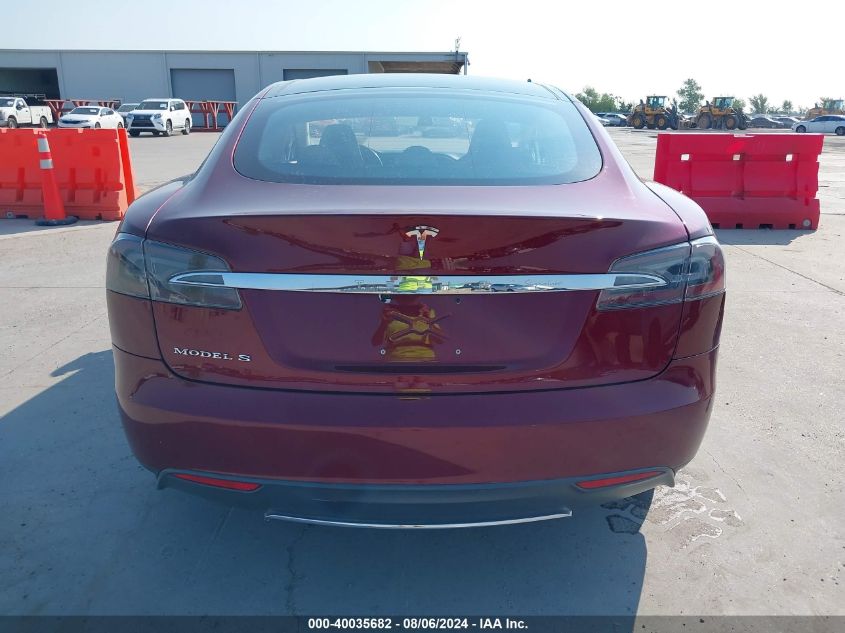 2012 Tesla Model S Performance/Signature Performance VIN: 5YJSA1DP7CFS00799 Lot: 40035682