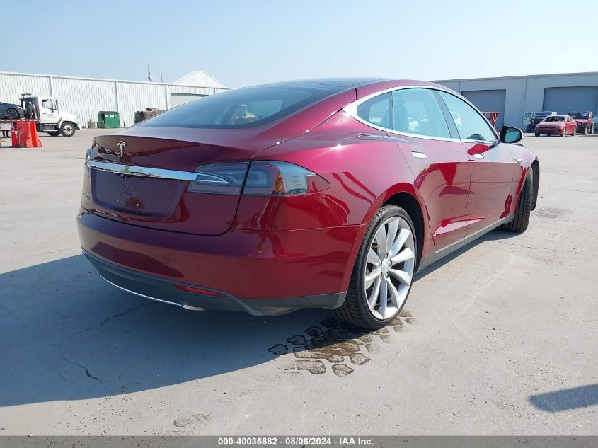 VIN 3VV2B7AX9MM079616 2012 TESLA MODEL S no.4