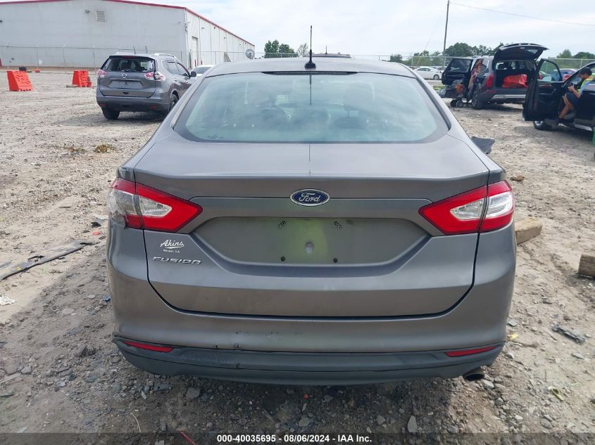 2013 FORD FUSION S - 3FA6P0G77DR211586