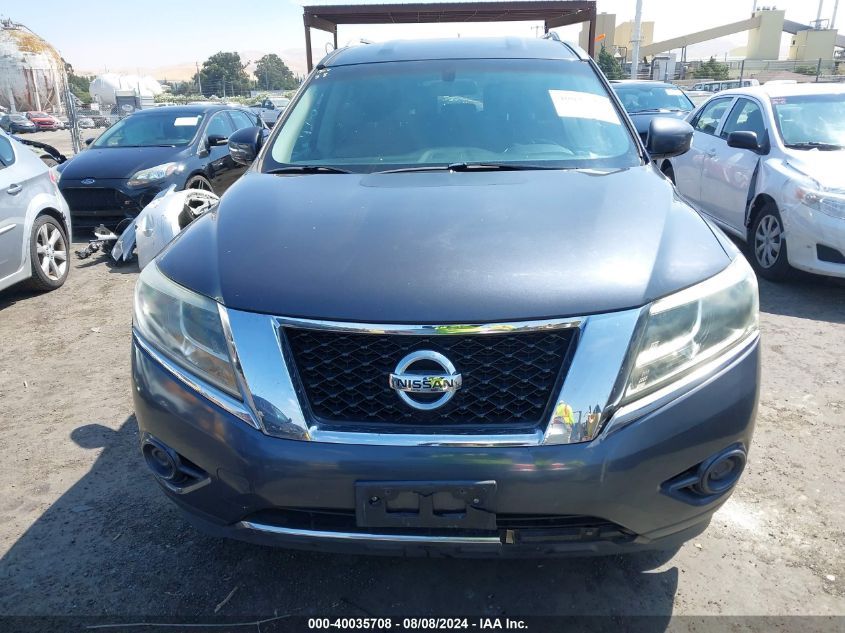 2013 Nissan Pathfinder Sv VIN: 5N1AR2MN6DC639477 Lot: 40035708