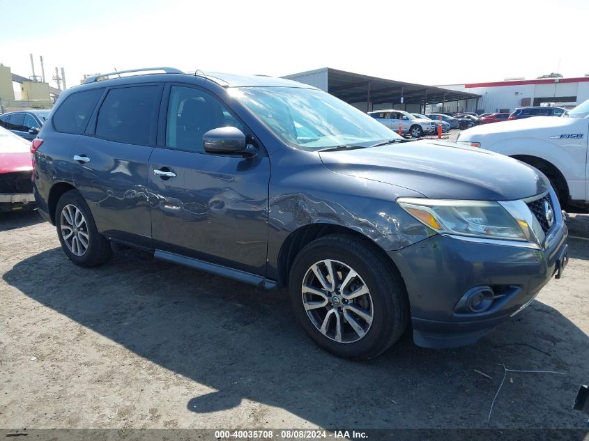 2013 Nissan Pathfinder Sv VIN: 5N1AR2MN6DC639477 Lot: 40035708