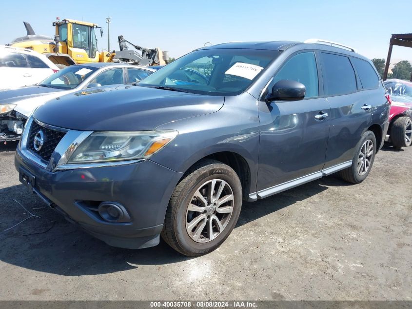 2013 Nissan Pathfinder Sv VIN: 5N1AR2MN6DC639477 Lot: 40035708