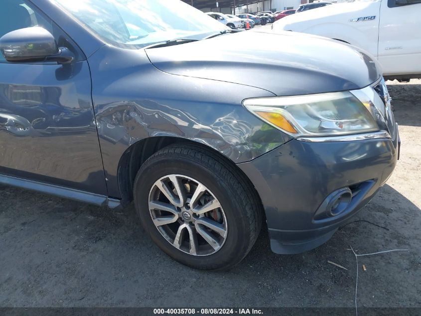 2013 Nissan Pathfinder Sv VIN: 5N1AR2MN6DC639477 Lot: 40035708