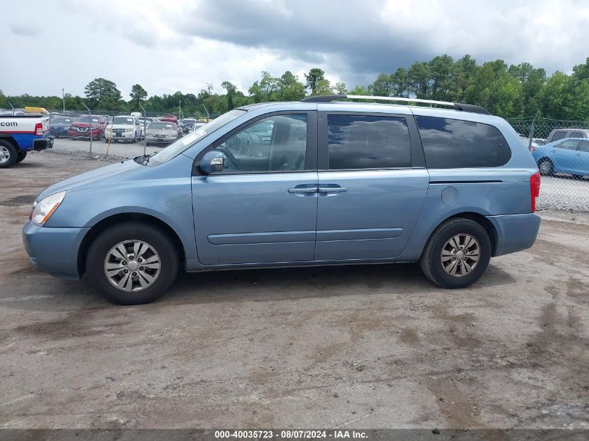 2012 Kia Sedona Lx VIN: KNDMG4C72C6429087 Lot: 40035723