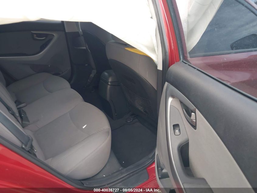 2016 Hyundai Elantra Se VIN: 5NPDH4AEXGH782302 Lot: 40035727