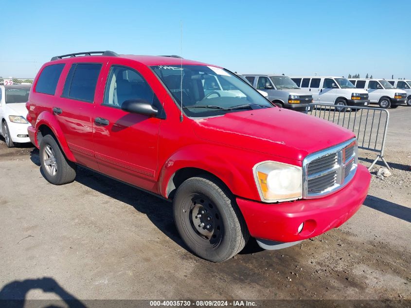 2004 Dodge Durango Slt VIN: 1D4HD48N24F212001 Lot: 40035730