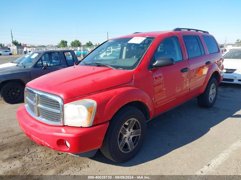 2004 Dodge Durango Slt VIN: 1D4HD48N24F212001 Lot: 40035730