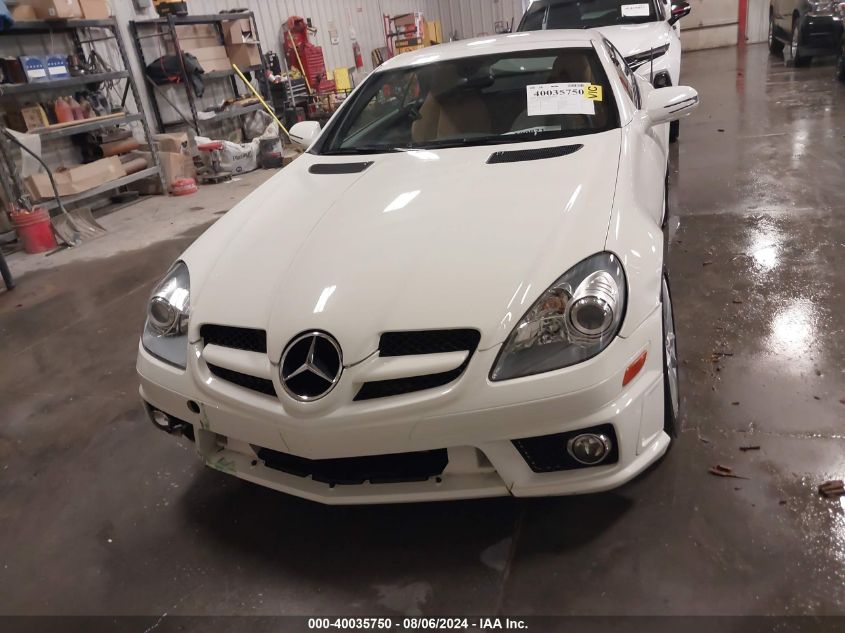 2011 Mercedes-Benz Slk 300 VIN: WDBWK5EA7BF240891 Lot: 40035750