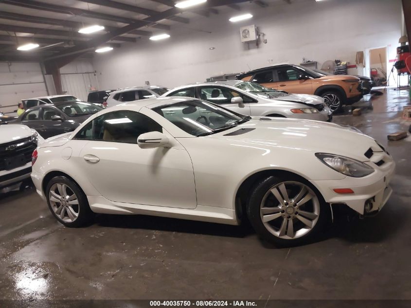 2011 Mercedes-Benz Slk 300 VIN: WDBWK5EA7BF240891 Lot: 40035750