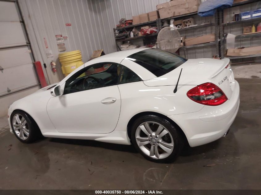 2011 Mercedes-Benz Slk 300 VIN: WDBWK5EA7BF240891 Lot: 40035750