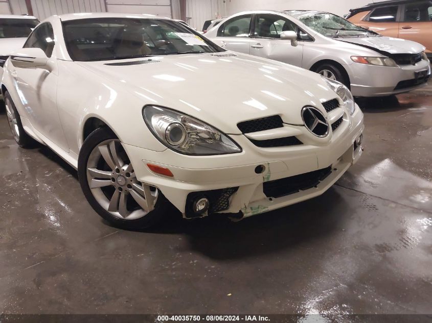 2011 Mercedes-Benz Slk 300 VIN: WDBWK5EA7BF240891 Lot: 40035750