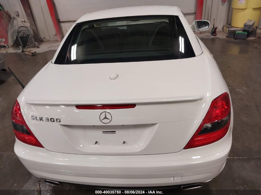 2011 Mercedes-Benz Slk 300 VIN: WDBWK5EA7BF240891 Lot: 40035750