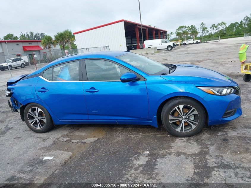 2022 Nissan Sentra Sv Xtronic Cvt VIN: 3N1AB8CV5NY212364 Lot: 40035756