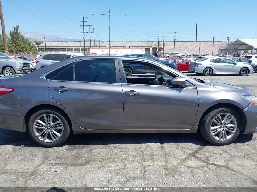 2015 Toyota Camry Se VIN: 4T1BF1FK9FU995560 Lot: 40035759