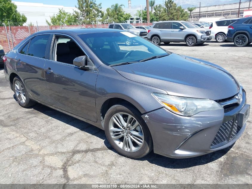 2015 Toyota Camry Se VIN: 4T1BF1FK9FU995560 Lot: 40035759