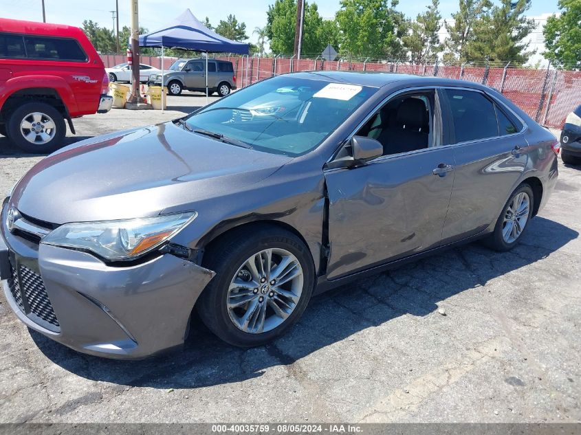 2015 Toyota Camry Se VIN: 4T1BF1FK9FU995560 Lot: 40035759