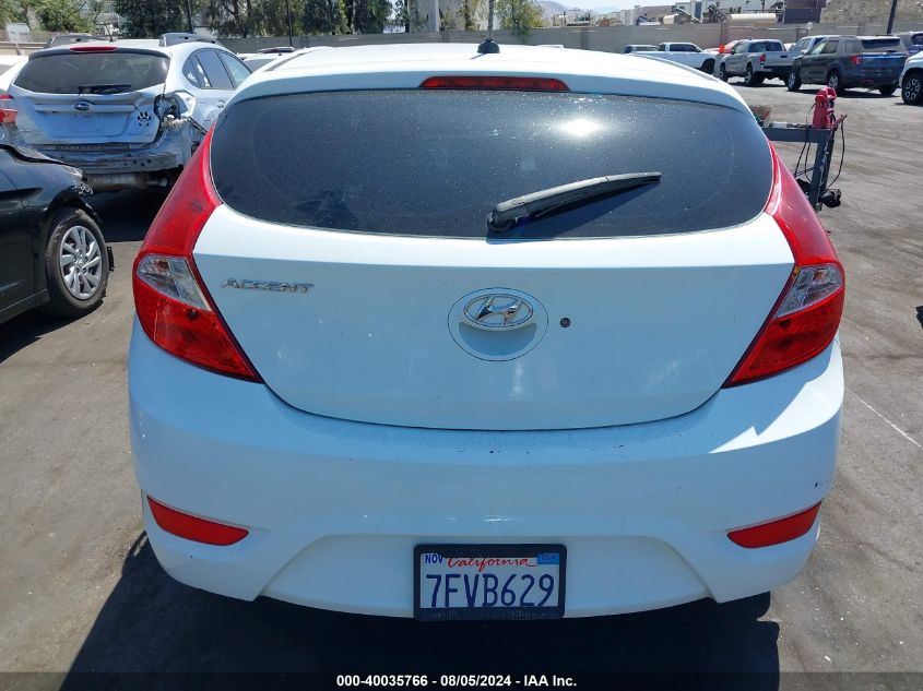 2014 Hyundai Accent Gs VIN: KMHCT5AE4EU195902 Lot: 40035766