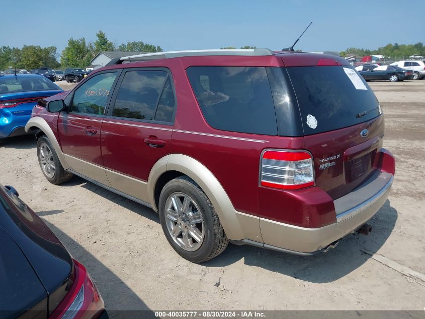 2008 Ford Taurus X Eddie Bauer VIN: 1FMDK07W88GA34062 Lot: 40035777