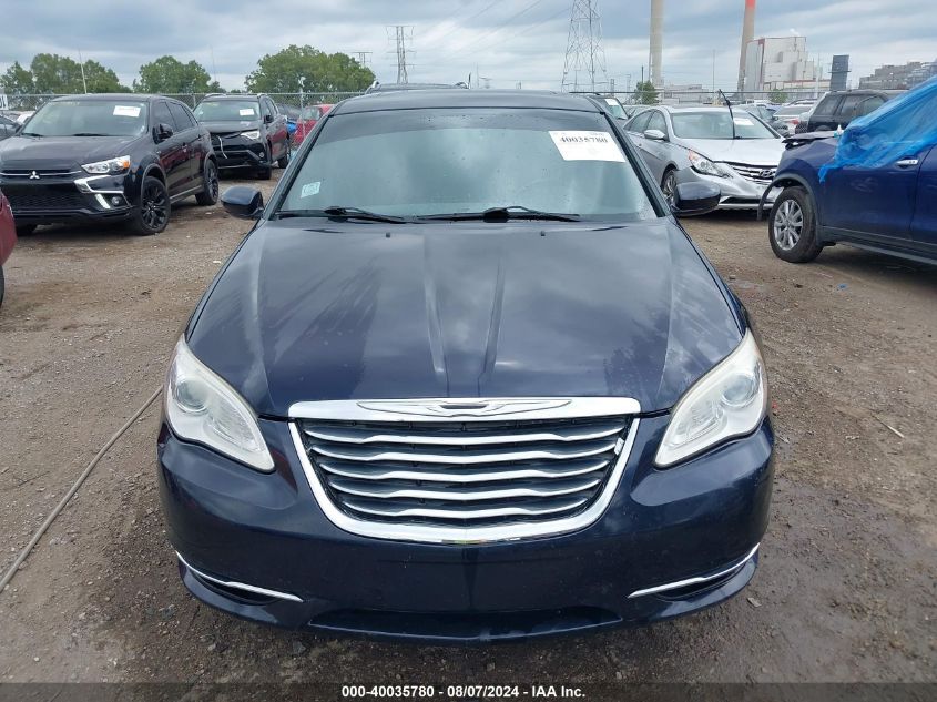 2012 Chrysler 200 Touring VIN: 1C3CCBBG1CN210483 Lot: 40035780