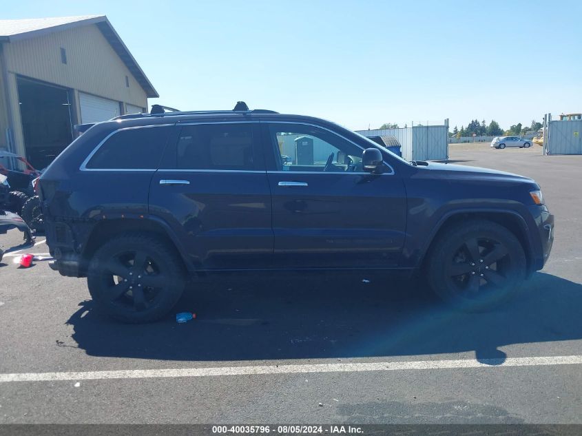 2014 Jeep Grand Cherokee Overland VIN: 1C4RJFCM2EC505582 Lot: 40035796