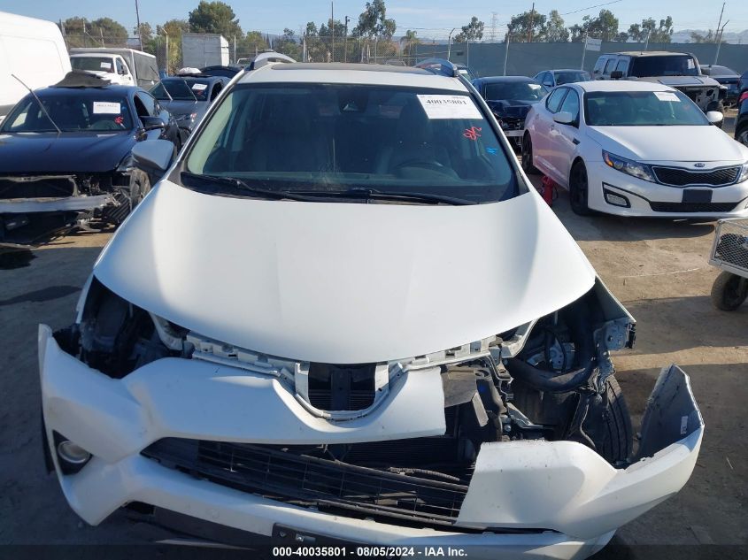 2017 Toyota Rav4 Hybrid Limited VIN: JTMDJREV6HD123040 Lot: 40035801