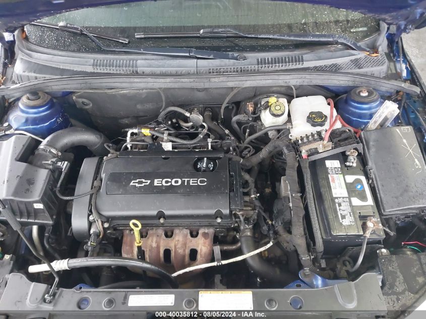 2012 Chevrolet Cruze Ls VIN: 1G1PC5SH0C7392598 Lot: 40035812