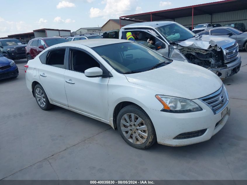 2014 Nissan Sentra Fe+ S/Fe+ Sv/S/Sl/Sr/Sv VIN: 3N1AB7AP4EL650501 Lot: 40035830