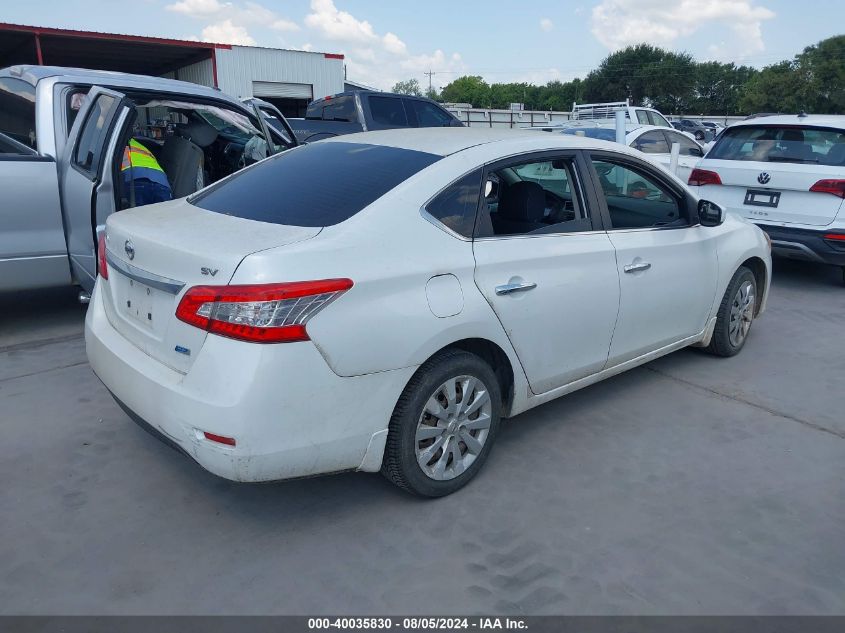 2014 Nissan Sentra Fe+ S/Fe+ Sv/S/Sl/Sr/Sv VIN: 3N1AB7AP4EL650501 Lot: 40035830