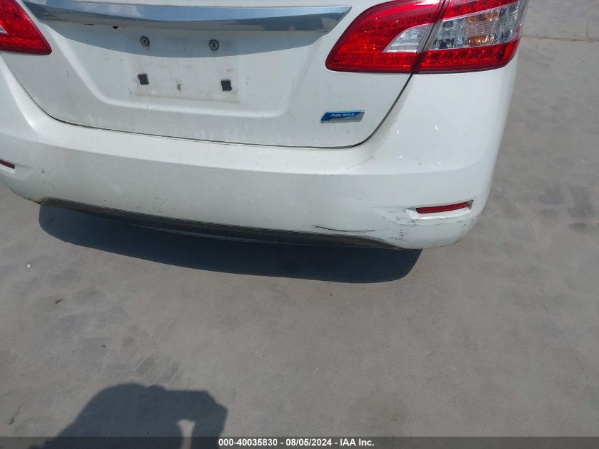 2014 Nissan Sentra Fe+ S/Fe+ Sv/S/Sl/Sr/Sv VIN: 3N1AB7AP4EL650501 Lot: 40035830