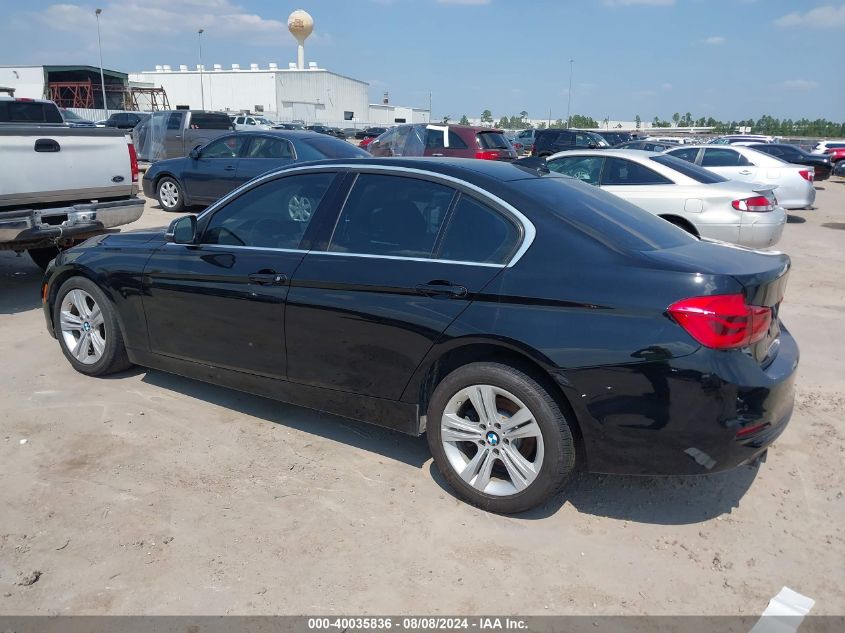 2018 BMW 330I VIN: WBA8B9G56JNU58033 Lot: 40035836