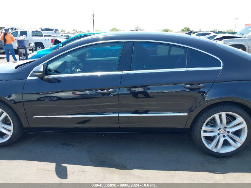 2013 Volkswagen Cc 2.0T Lux VIN: WVWRP7AN6DE525689 Lot: 40035898