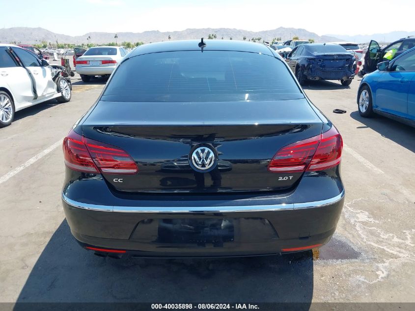 2013 Volkswagen Cc 2.0T Lux VIN: WVWRP7AN6DE525689 Lot: 40035898