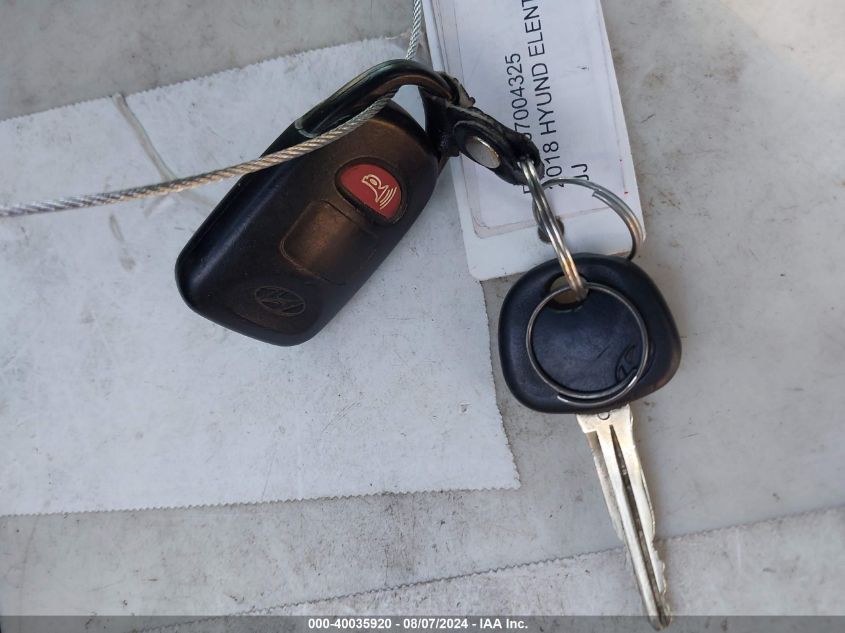 2018 Hyundai Elantra Se VIN: 5NPD74LF2JH395050 Lot: 40035920