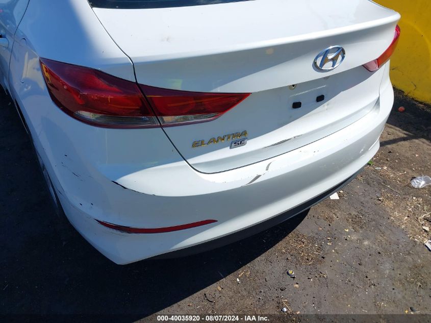 2018 Hyundai Elantra Se VIN: 5NPD74LF2JH395050 Lot: 40035920