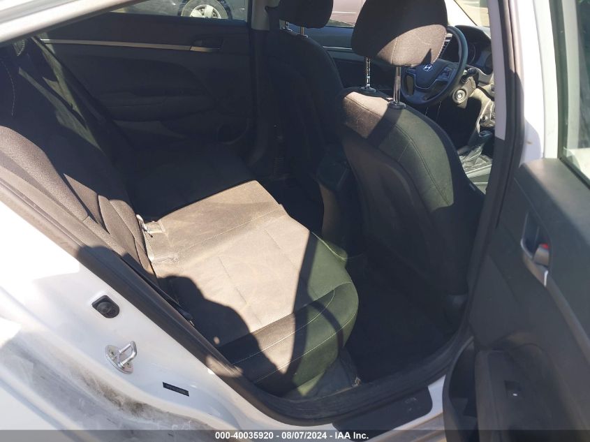 2018 Hyundai Elantra Se VIN: 5NPD74LF2JH395050 Lot: 40035920