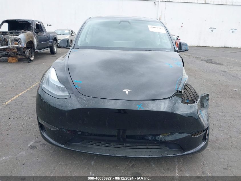 2024 Tesla Model Y Long Range Dual Motor All-Wheel Drive VIN: 7SAYGAEE6RF984426 Lot: 40035927