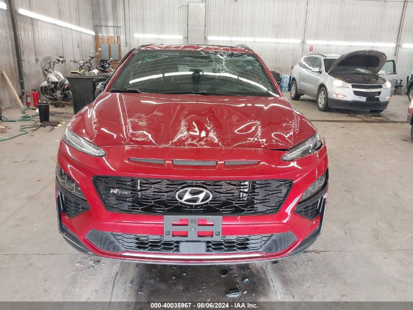 2022 Hyundai Kona N Line VIN: KM8K33A31NU864724 Lot: 40035967